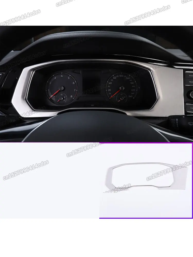 karbon fiber araba dashboard ekran çerçevesi trim volkswagen vw jetta mk7 a7 sagitar 2019 2020 2021 2022 2023 2024 aksesuarları