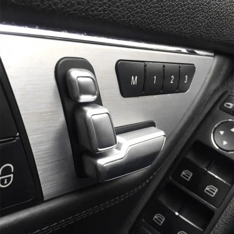 ABS araba ayarlamak düğme kapağı etiket W205 W212 W218 X204 GLK CLS C117