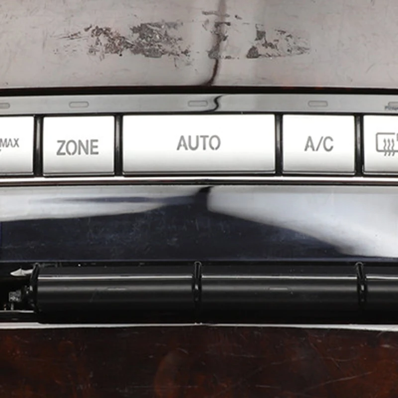 Araba Konsolu Hava Düğmeleri Kapak Trim için Benz E Sınıfı W212 C207 09-15 A