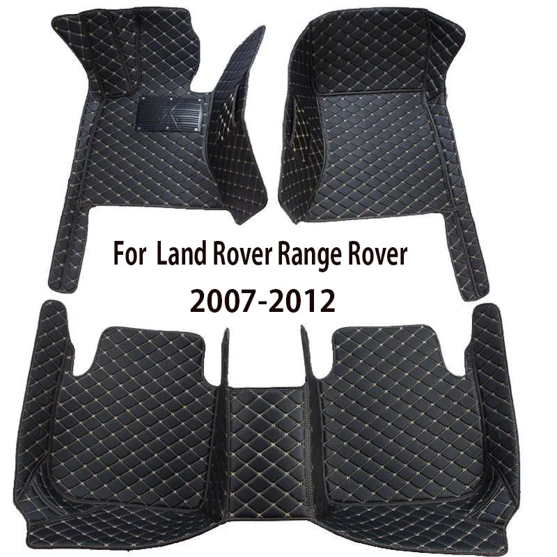 Araba Paspaslar Land Rover Range Rover İçin Beş Koltuk 2007 2008 2009 2010 2011 2012 Özel Oto Ayak Pedleri İç Aksesuarları