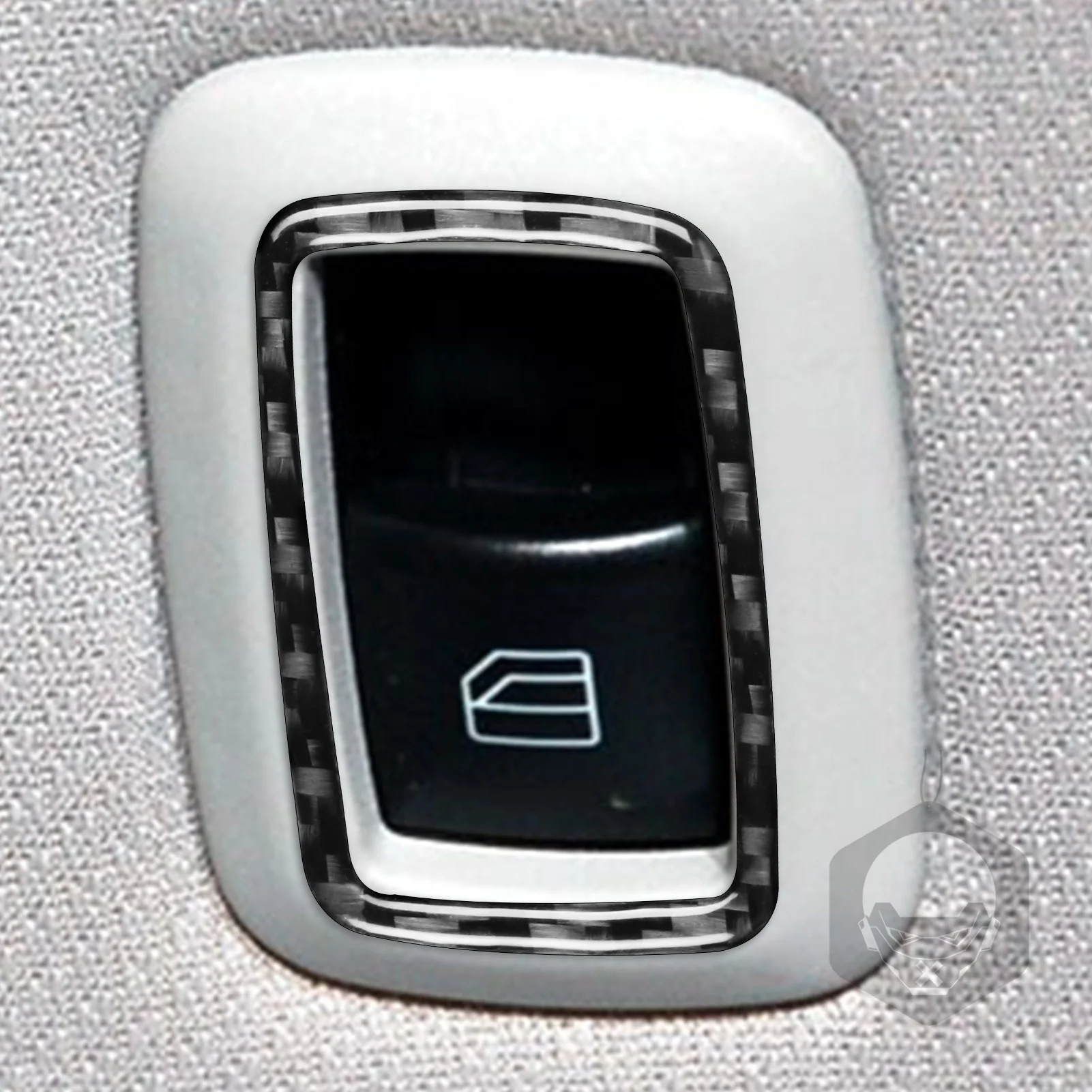 Benz B Sınıfı için W245 2005-2011 Aksesuarları Karbon Fiber Araba İç Pencere Kontrol Kaldırma Paneli Takım Sticker Dekorasyon