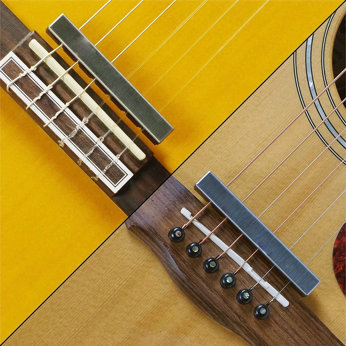 Ayarlanabilir Gitar Muter Dize Sönümleyici Evrensel Gitar Klavye Sessizlik Pedi Sünger Sessiz Mat