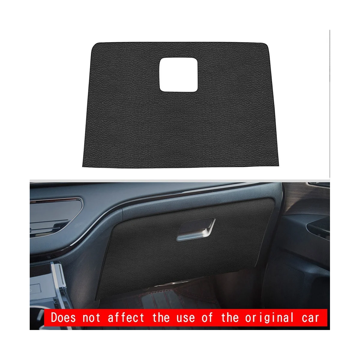 Araba Lychee Cilt Deri Saklama havasız ortam kabini Koruyucu Ped Anti-Kick Pad Anti-kirli Mat Kapak Odyssey 2022+için