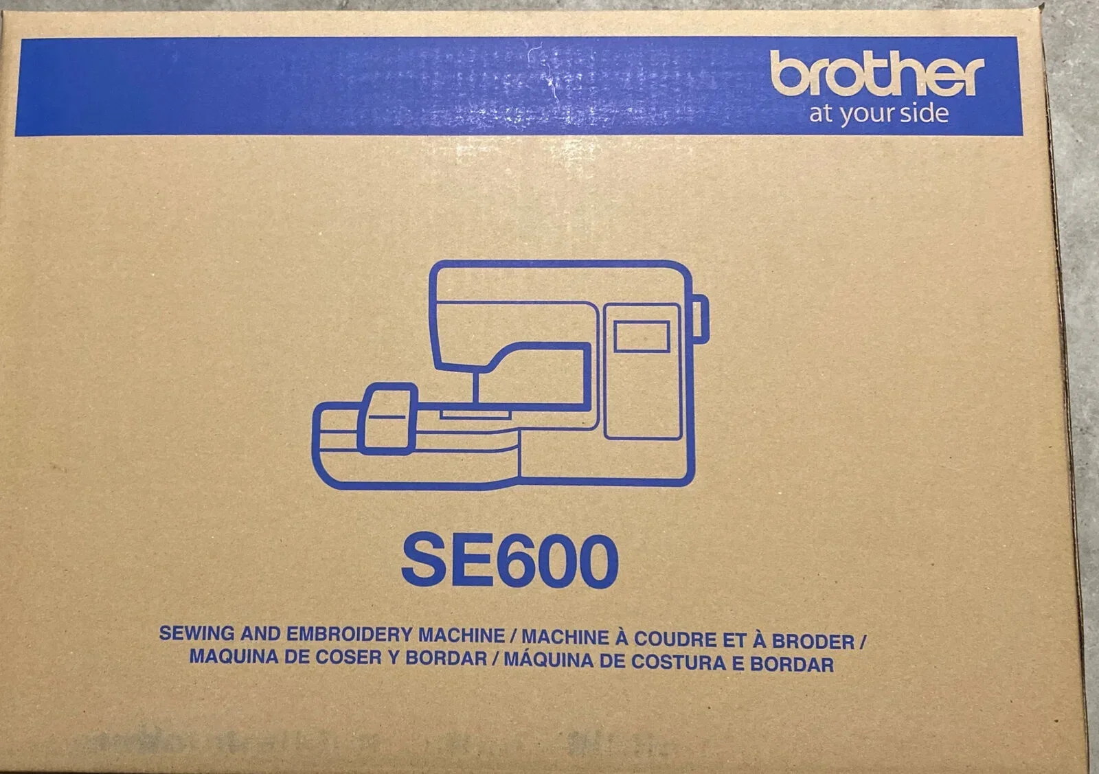Güvenle Satın Al'da YAZ satış İNDİRİMİ Yeni Orijinal Faaliyetleri Brother SE600 Kombinasyonu Bilgisayarlı Dikiş Ve Nakış