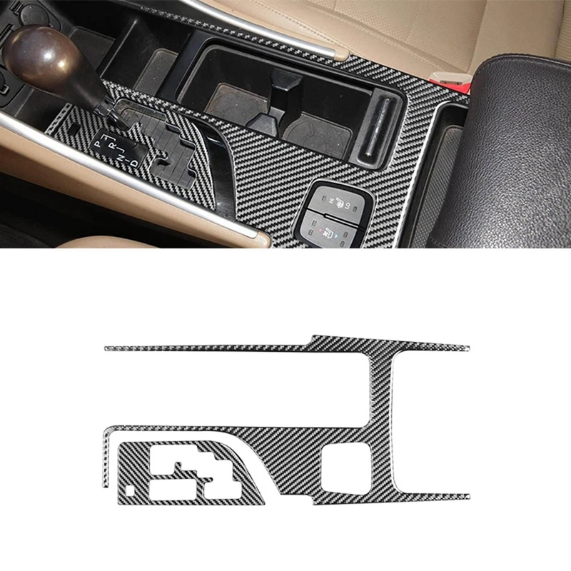 Karbon Fiber Merkezi Konsol Vites Paneli Trim Sticker Hyundai Sonata 8th 2011-2014 Aksesuarları Parçaları