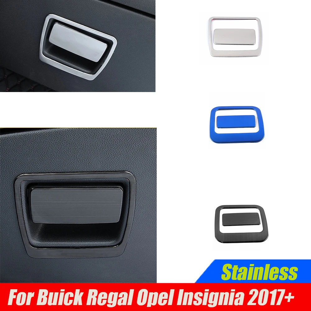Buick Regal Opel Insignia için 2017 2018 2019 2020 2021 aksesuarları Paslanmaz Araba copilot havasız ortam kabini kolu kase krom çerçeve trim