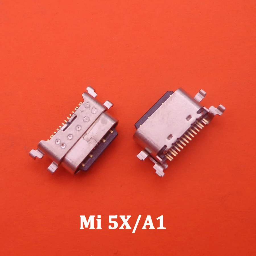 5 ADET USB şarj portu Jakı Xiao mi mi A1 A2 A3 5X6X5 S artı 5C 5 6 mi x güç Şarj soketli konnektör Yedek Parçalar