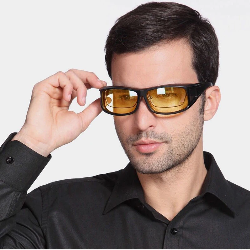 Fotokromik Güneş Gözlüğü Erkekler Sürüş Bukalemun Gözlük Erkek Renk Değiştiren Güneş Koruyucu Gözlük Gündüz Gece Görüş sürücü Gözlük