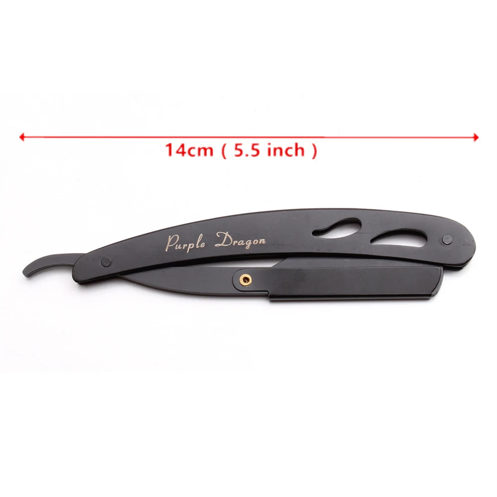 Mor Ejderha Kuaför saç kesim jilet profesyonel saç bıçak bıçaklar değişim bıçak tipi bıçak Bakır tek kolu Jilet Z6102