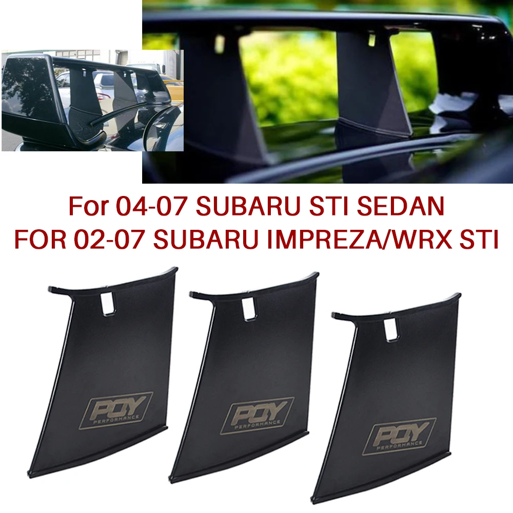 04-07 Subaru STI Sedan Arka Spoiler Desteği Sabitleyici 02-07 Subaru Impreza / WRX STI Araba Aksesuarları