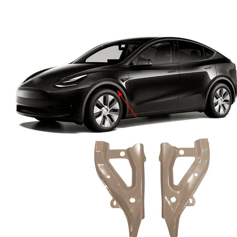 Yan Ön Çamurluk Alt Braket Plakası Tesla Modeli Y Araba Çamurluk Destek Braketi 1487696S0A