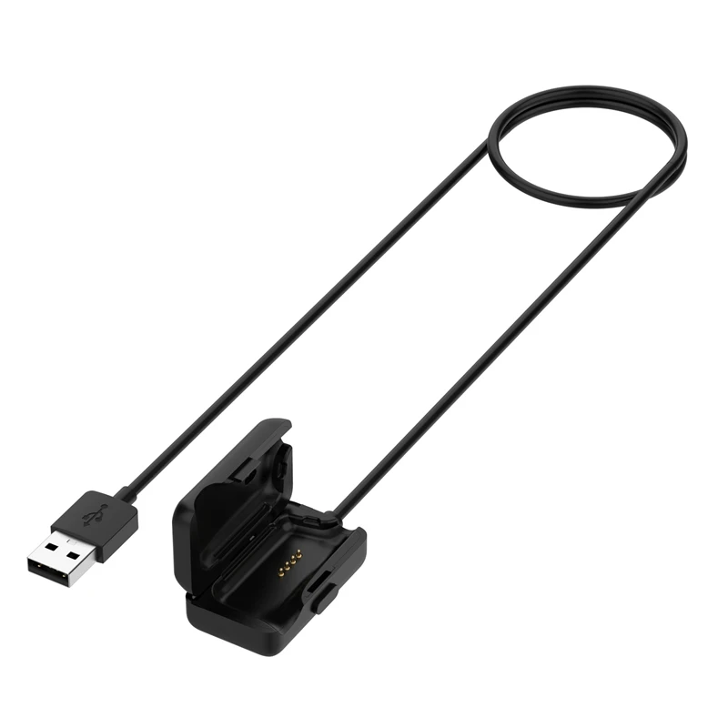 1 Adet Taşınabilir Kullanışlı 1 Metre Kulaklık şarj kablosu Siyah Plastik Aftershokz Xtrainerz