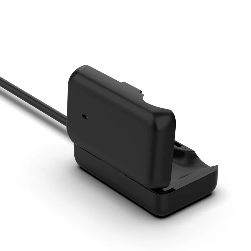1 Adet Taşınabilir Kullanışlı 1 Metre Kulaklık şarj kablosu Siyah Plastik Aftershokz Xtrainerz