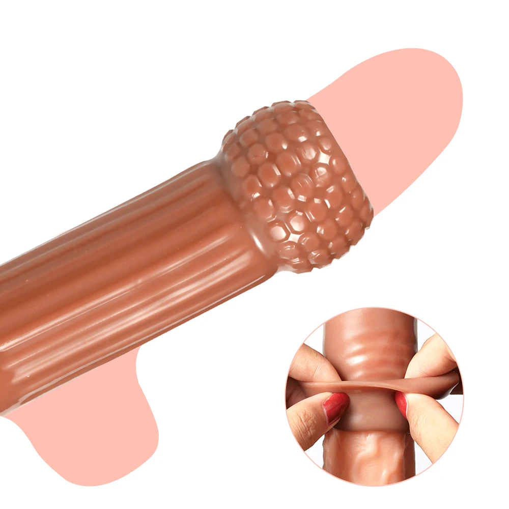 Horoz Halka Penis Kollu Kullanımlık Prezervatif Penis Büyütme Klitoris Teşvik Gecikme Boşalma Seks Oyuncakları Erkekler için Seks Shop