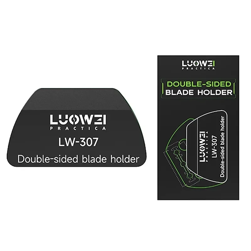 LUOWEİ LW-307 Çift taraflı Bıçak Tutucu Kavisli Telefonu Tamir Bıçağı Sabitleme Fikstür Cep Telefonu Tamir Temizleme OCA Tutkal Aracı