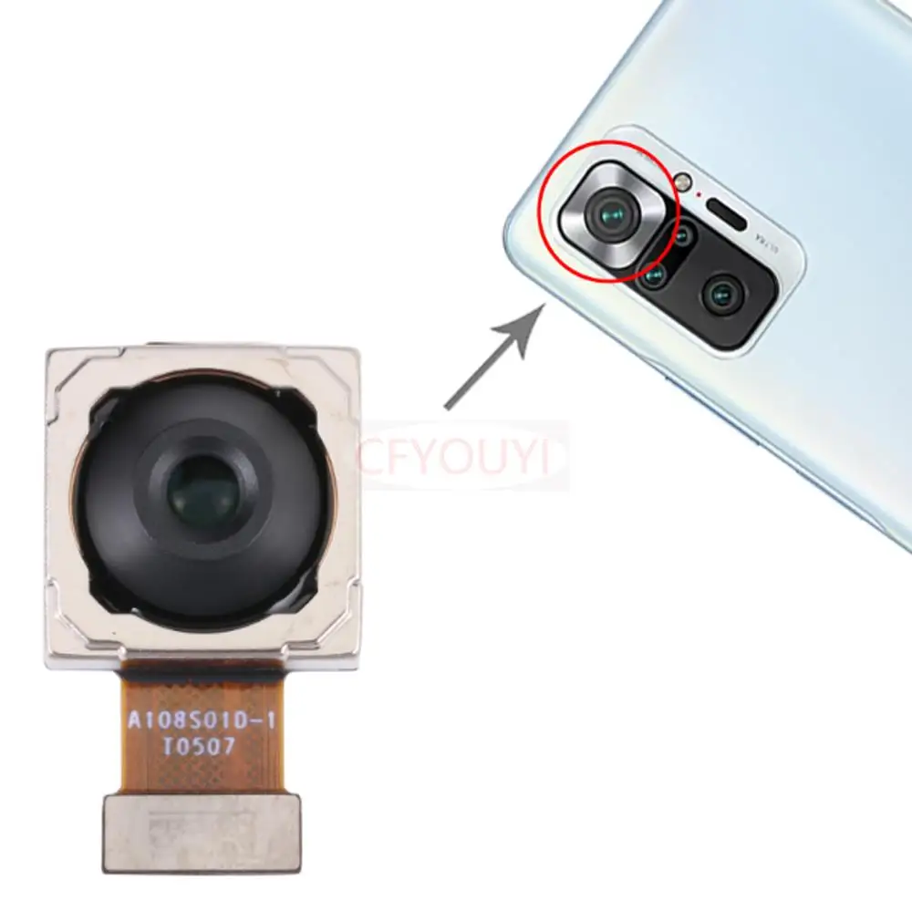 Arka Arka Kamera Xiaomi Redmi İçin K40 Ana Arka Görünüm Büyük Kamera Modülü Flex Yedek Parça Tamir