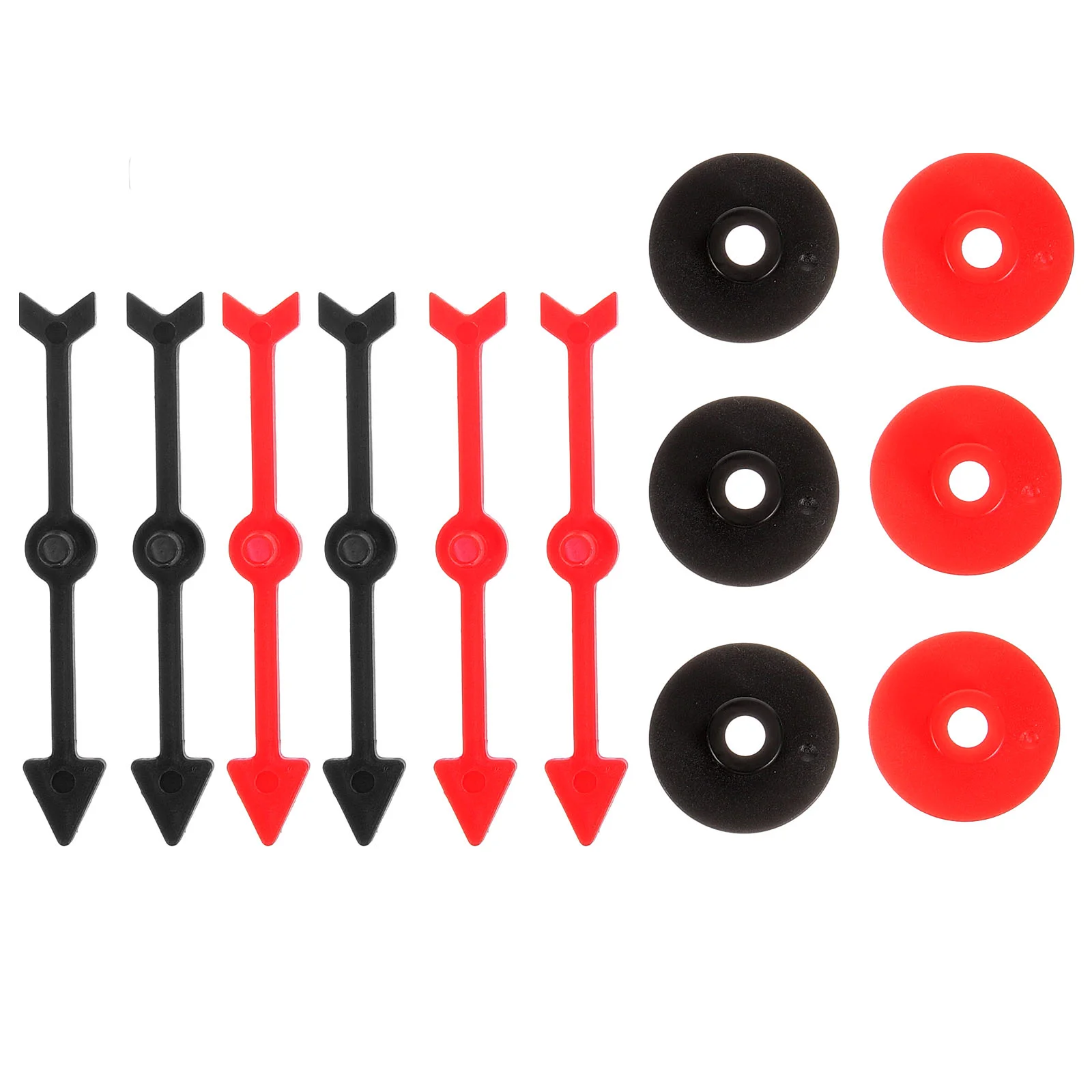 6 adet Masa Oyunu Pointer Aksesuarları Plastik Oyun Okları Spinners Oyun Okları