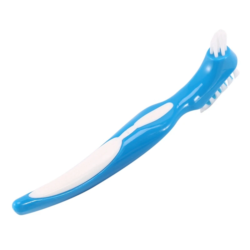 72 Paket Protez Fırça Sert Protez Temizleme Fırçası Yanlış Diş Fırçası Diş Fırçası