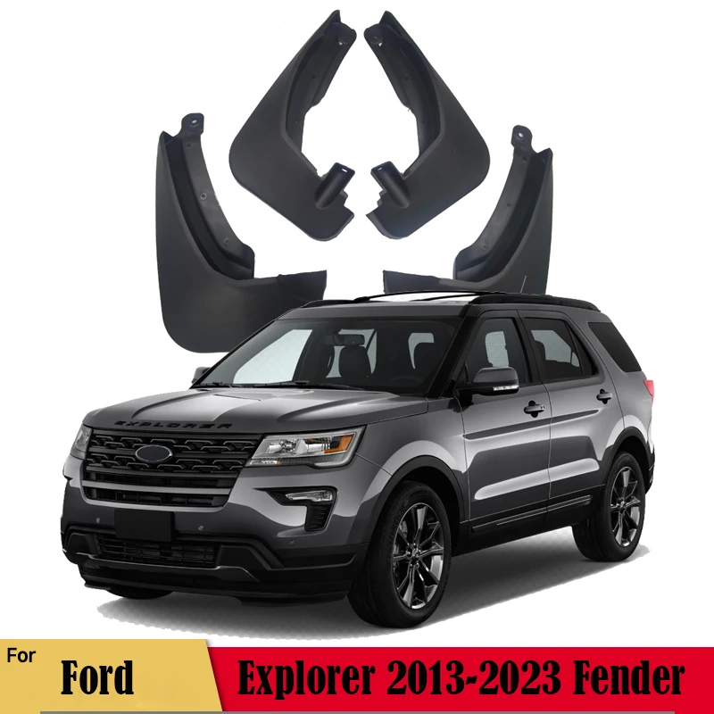 Ford Explorer 2013 için 2014 2015 2016 2017 2018 2019 2020-2023 Araba Lastiği Modifiye Çamurluk çamurluk Araba Dekorasyon Aksesuarları