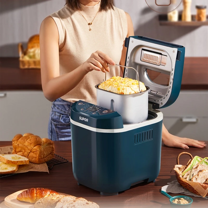 SUPOR Otomatik ekmek makinesi ile Büyük Kapasiteli Ev Kullanımı ve Hamur Yoğurma için Çok Fonksiyonlu Akıllı Meyve Besleyici ile