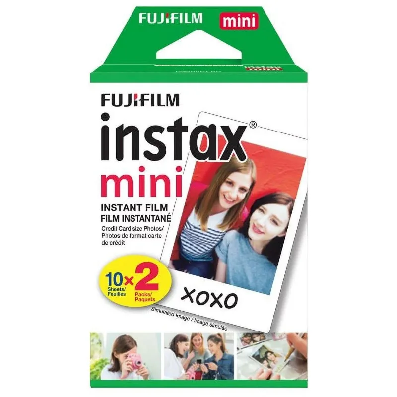 Fujifilm Instax Mini Film (3 İkiz paket, Toplam 60 fotoğraf)