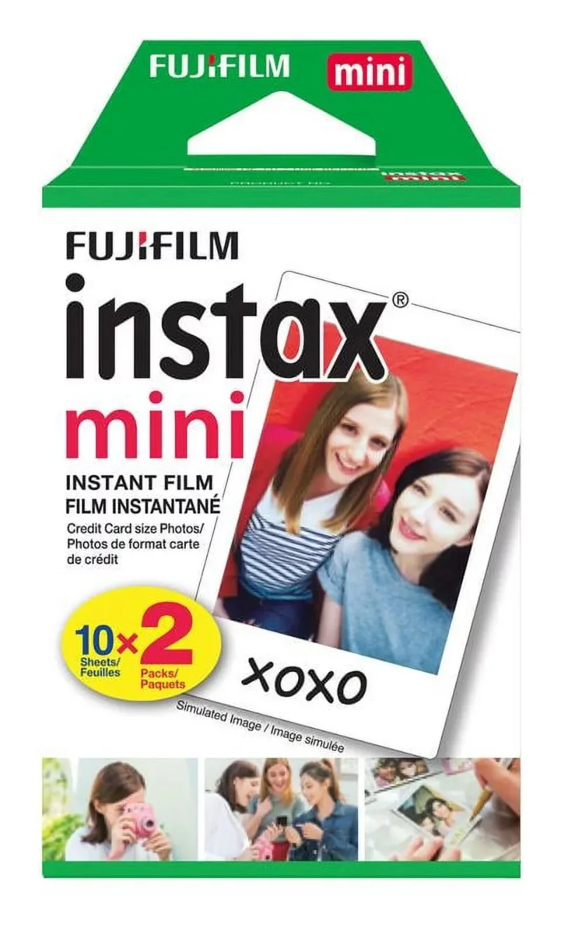 Fujifilm Instax Mini Film (3 İkiz paket, Toplam 60 fotoğraf)
