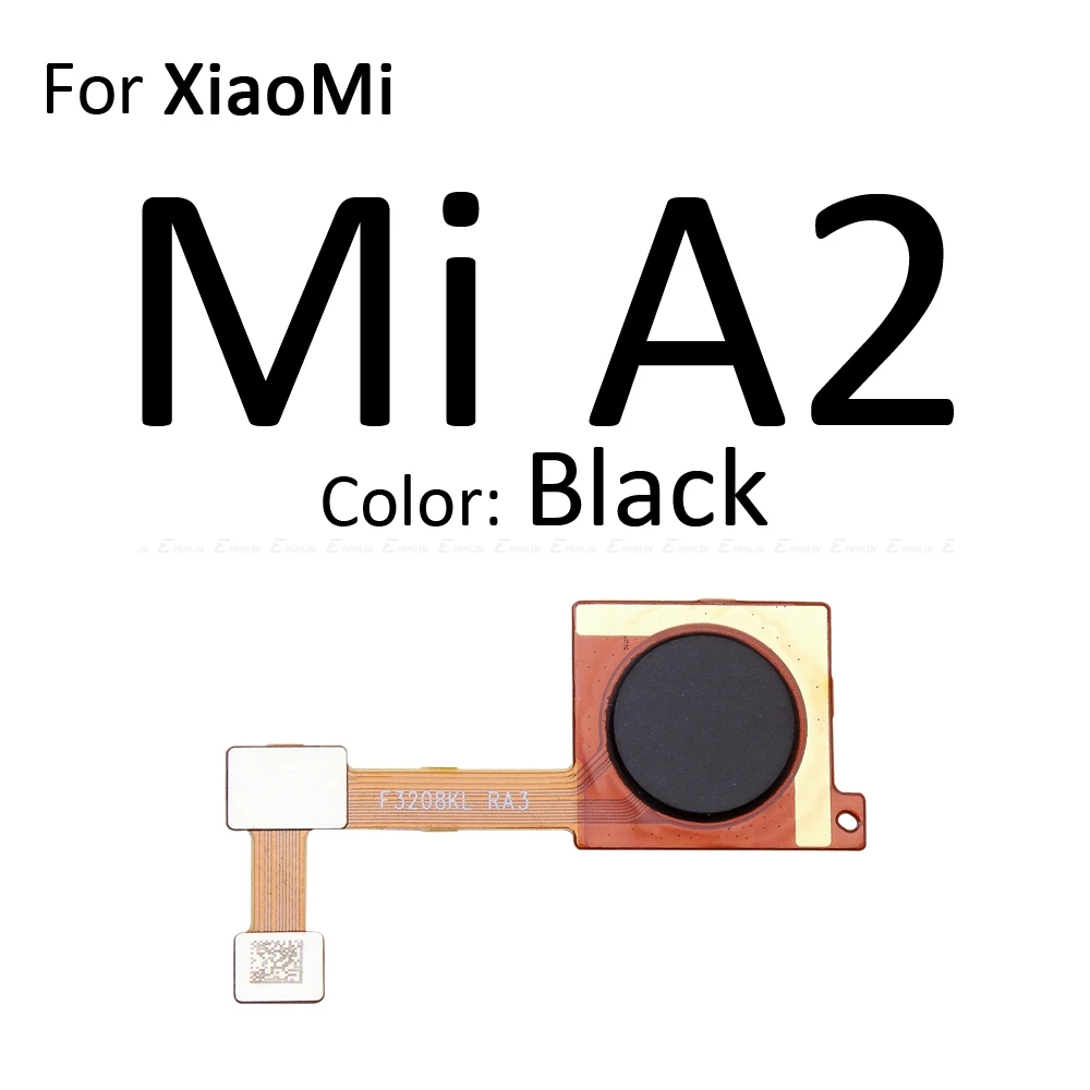 Parmak izi Tarayıcı Konektörü Xiao mi mi A1 A2 Lite Dokunmatik Sensör KIMLIK Ana Dönüş Düğmesi Anahtar Bağlantı Flex Kablo