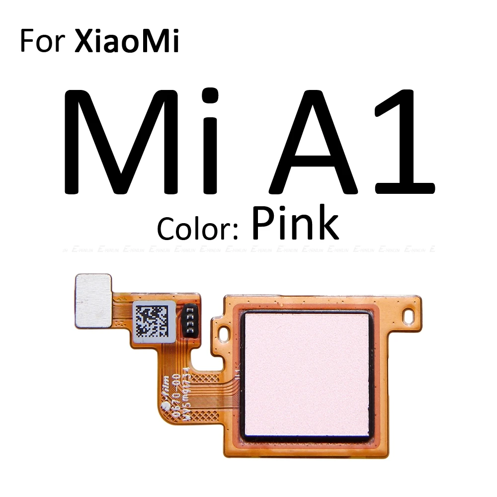 Parmak izi Tarayıcı Konektörü Xiao mi mi A1 A2 Lite Dokunmatik Sensör KIMLIK Ana Dönüş Düğmesi Anahtar Bağlantı Flex Kablo