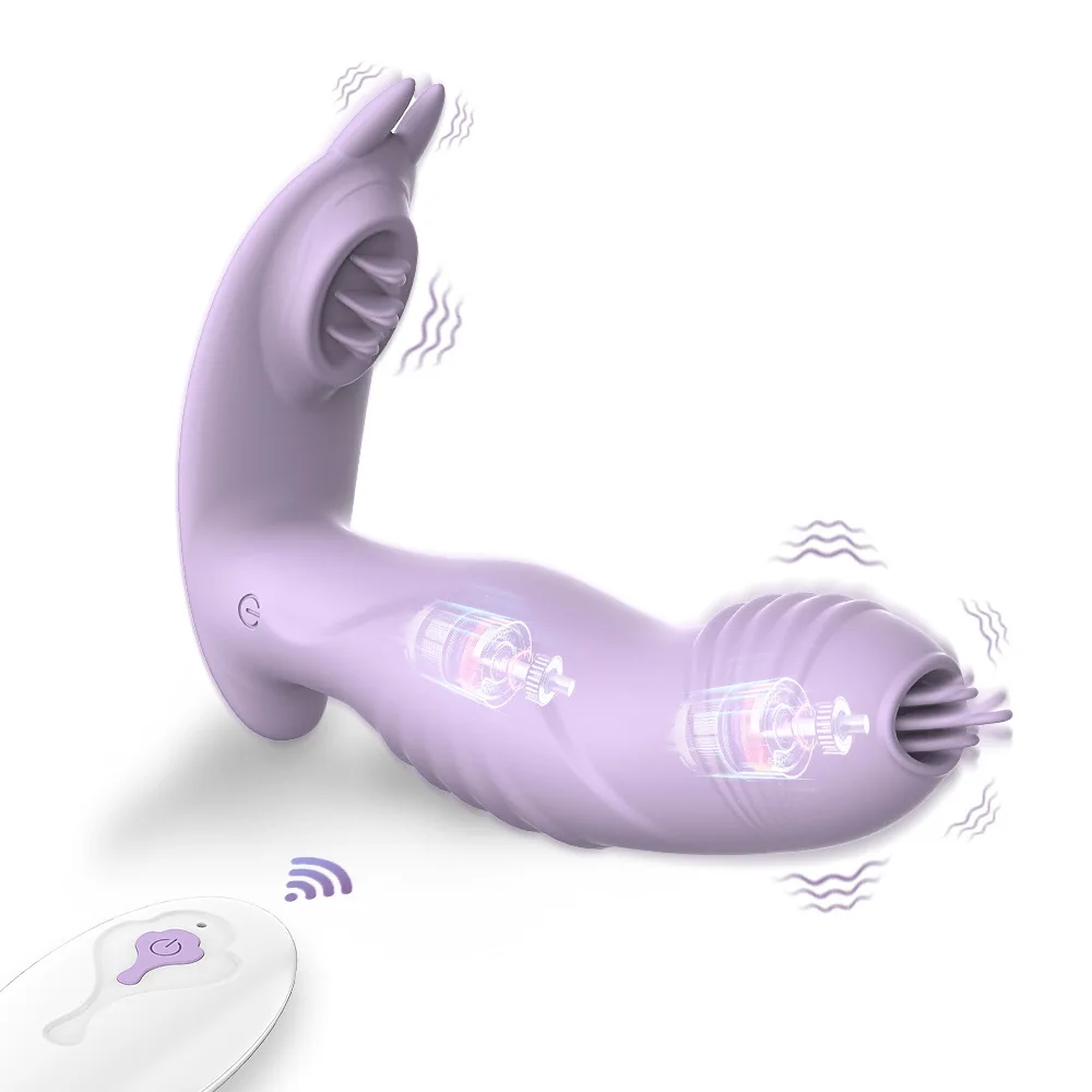 10 Frekans Modları Klitoral Çift Yalama Vibratörler G-Spot Yumuşak Silikon Dil Uyarıcı Seks Oyuncakları Yetişkin Mastürbasyon Oyuncak