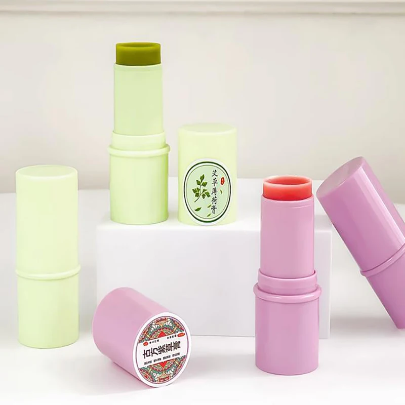 1 ADET 6g Plastik Çok renkli Doldurulabilir Kullanım ruj tüpü Dudak balsam kabı Kozmetik Katı Balsamı Paketi Seyahat Şişe