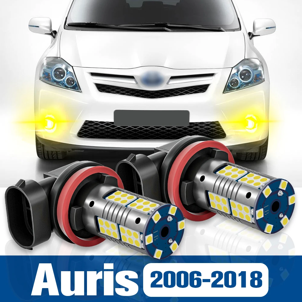 2x LED Sis ampul Lamba Aksesuarları Canbus Toyota Auris İçin 2006-2018 2007 2008 2009 2010 2011 2012 2013 2014 2015 2016 2017