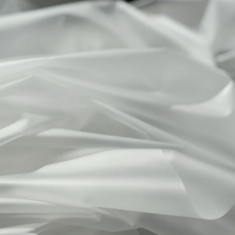 TPU Kumaş Perspektif Giyim Plastik Giyim Yağmurluk Su Geçirmez Tasarımcı Toptan Bez Dıy Apaprel Dikiş Kumaş Malzeme