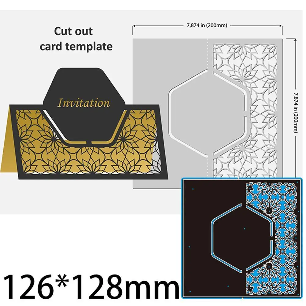 Masaüstü Tabela Metal Kesme Ölür DIY Scrapbooking Kabartma Kağıt Kart Yapımı Dekoratif El Sanatları Malzemeleri Şablonları E2R6