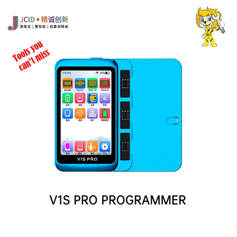 JCID 13/14Pro Serisi Ekran Gerçek Ton Onarım Adaptörü Giderir iPhone/LG İle / Olmadan Orijinal Ekran İle Çalıştı V1SE / V1S Pro