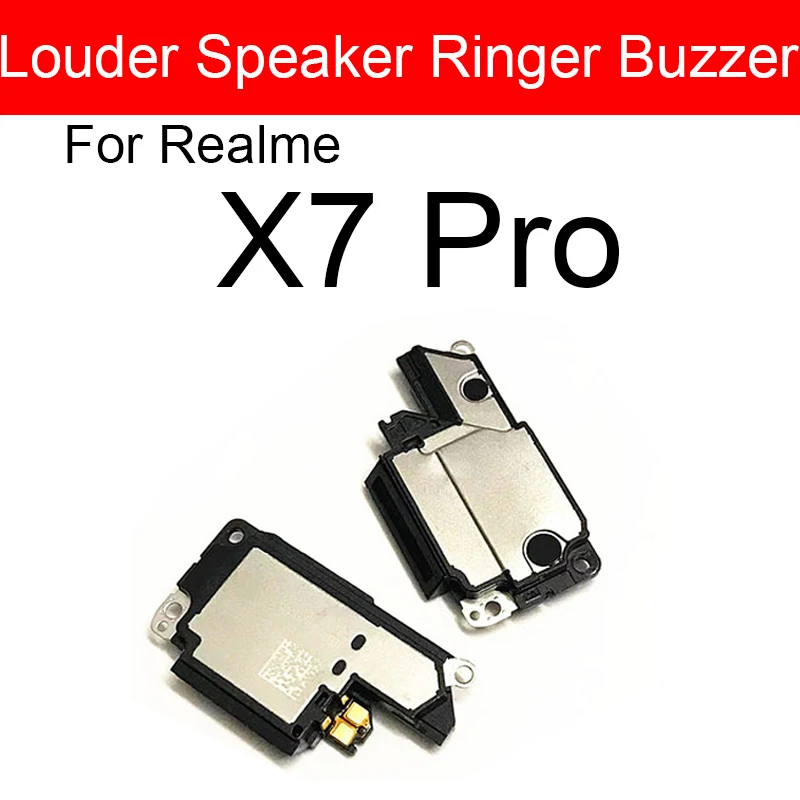 Hoparlör Buzzer Zil Realme İçin X X2 X3 X7 X50 Pro 5G V3 V5 V11 V13 V15 Yüksek Sesle Hoparlör Buzzer Ringer Flex Kablo Onarım Bölümü