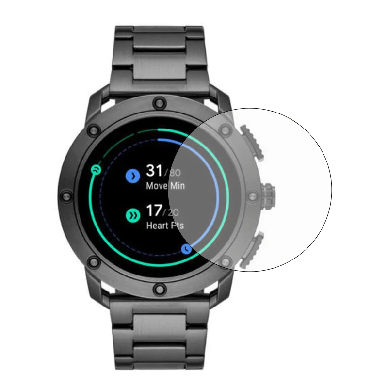 Smartwatch Temperli Cam Şeffaf koruyucu film Koruyucu Dizel Eksenel 2019 Spor İzle LCD Ekran Koruyucu Kapak Koruma
