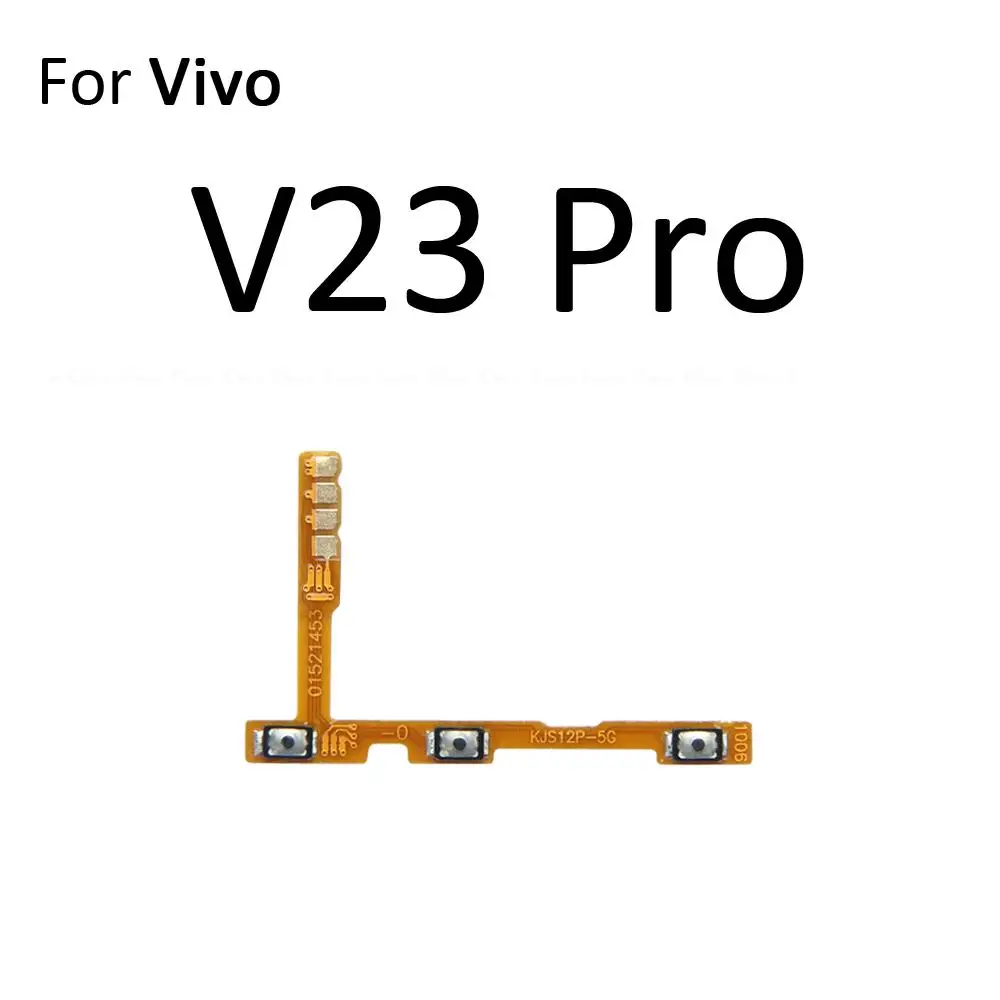 Ses Düğmesi Güç Açma Kapama Anahtarı Flex Kablo Vivo V23e V23 V21e V21 4G 5G V20 SE Pro