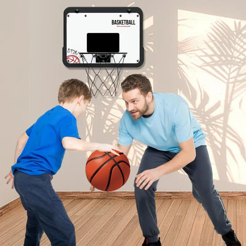 Çocuklar Katlanabilir basketbol potası Alaşım Duvara Monte basketbol potası PU Basketbol Oyuncak Basketbol Ekipmanları Şömine Garaj