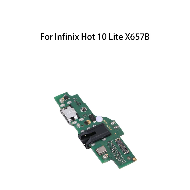 OEM USB Şarj Portu Jack yuva konnektörü Şarj Kurulu Flex Kablo Infinix Sıcak 10 Lite X657B