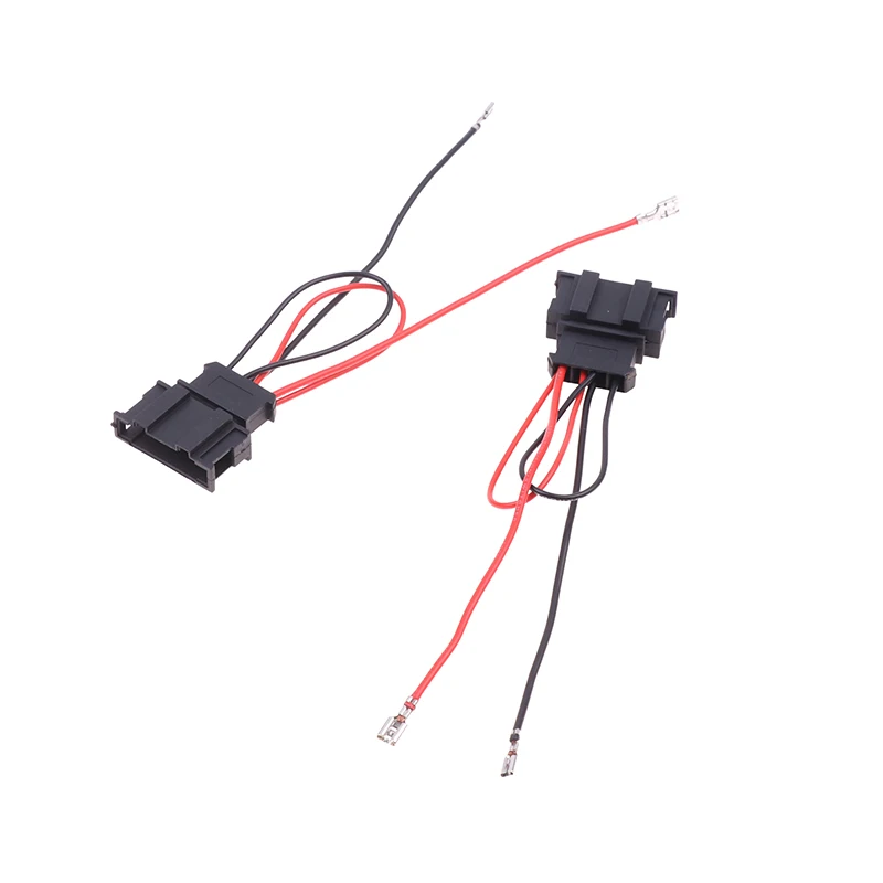 2 Adet araba hoparlörü Kablo Demeti Adaptörü Değiştirin Araç Bağlantı Fişi Kablo Konektörü Golf Koltuk Passat