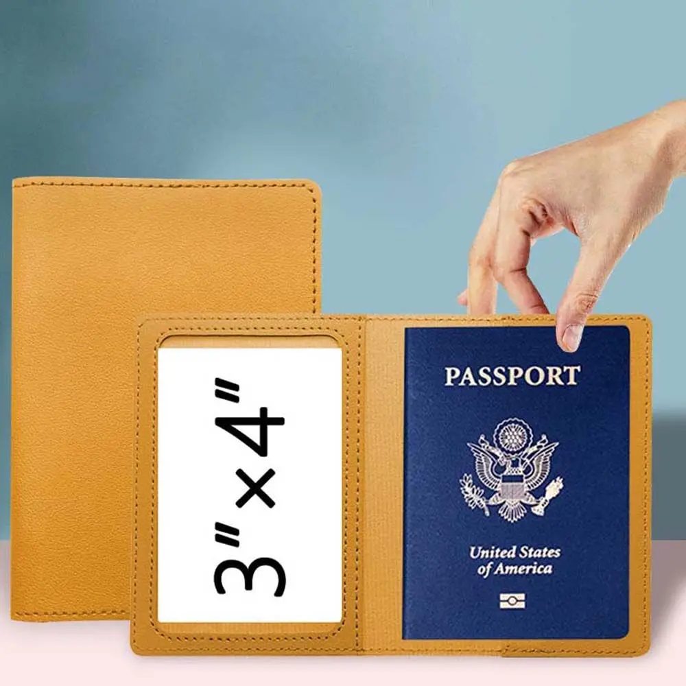 Kredi Kartı KİMLİK Belgesi Uçak Check-in Pasaport Koruyucu Tutucu Seyahat Aksesuarları Pasaport Kartı Durumda Pasaport Kapağı