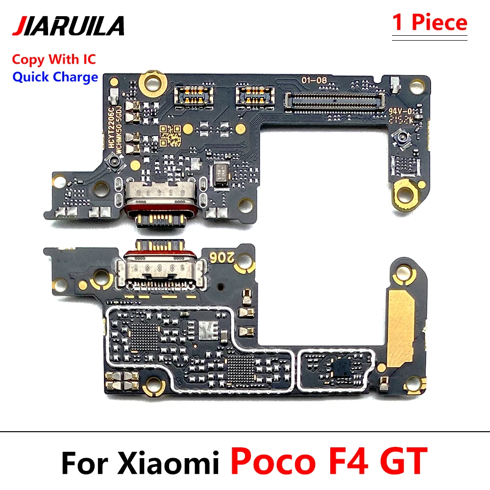 Yeni Xiaomi Poco F4 GT Redmi K50 Oyun USB Mikro Şarj Şarj Portu dock konektör Mikrofon Kurulu Ana LCD Flex Kablo