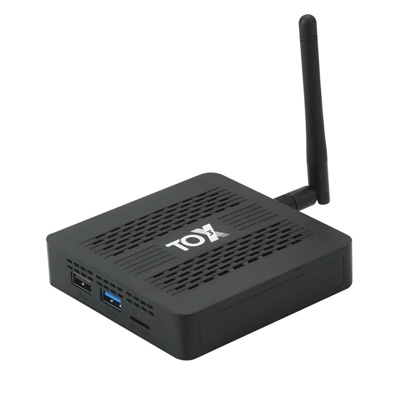 TOX3 Çift Wifi LAN 1000 M BT4. 1 4 K Üst Kutusu Amlogic S905X4 4 GB 32 GB 2.4 G/5G AB Tak