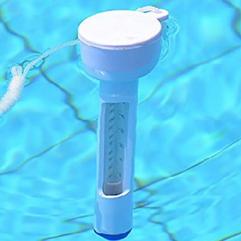 367D Yüzen Yüzme Havuzu Termometre Gölet su termometresi ile Dize Kaplıcalar Küvetleri