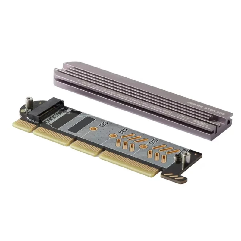 SSD M. 2 PCIE x16 Genişletme Kartı Bilgisayar Adaptörü Arayüzleri M. 2 PCIE Adaptörü