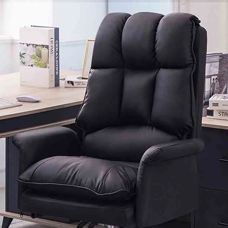 Yönetici Modern büro sandalyeleri Döner Yatak Odası Yemek İskandinav büro sandalyeleri Deri Çalışma Cadeira Escritorio Büro Mobilyaları
