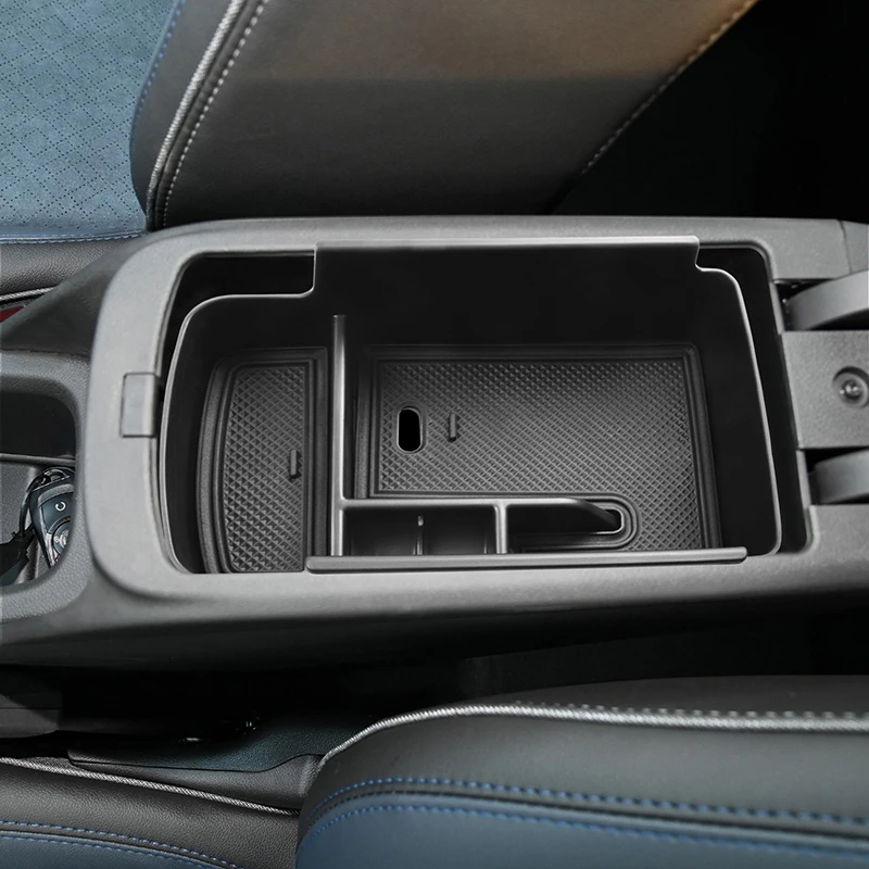 Merkezi Konsol Organizatör Tepsi 2024 Aksesuarları İçin Chevrolet Trax / Buick Encore GX Eklemek Orta Kol Dayama saklama kutusu ABS Malzeme
