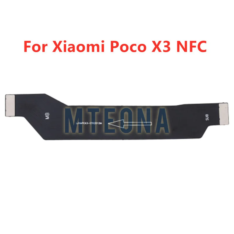 Yeni Xiaomi Poco X3 NFC F3 F1 F2 X4 M4 Pro 4G 5G Ana Anakart Konektörü LCD Ekran Flex Kablo Yedek Parçalar Şerit