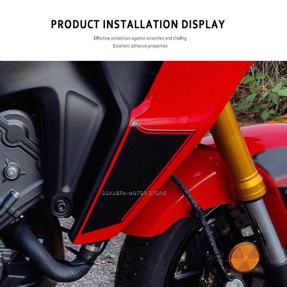 Yamaha TRACER 9 2022-2023 3D Sticker Motosiklet Aksesuarları Reçine Çizilmeye Dayanıklı Gövde Yan Koruyucular Çıkartmalar