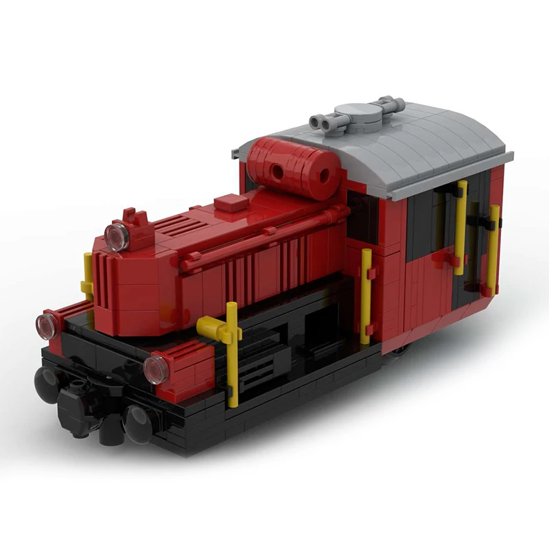 Moc yapı tuğlaları Şehir Tren Modeli DB Kof ll lokomotif Teknoloji Modüler Blokları Hediyeler Oyuncaklar Çocuklar İçin DIY Setleri Montaj